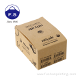 Cosmetic product package recycled kraft paper box